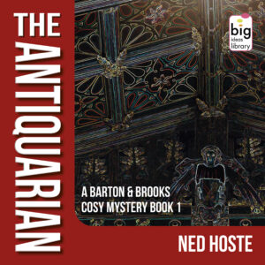 Antiquarian Audible cover Cover for Audible version of The Antiquarian read by Charles Rober Fox